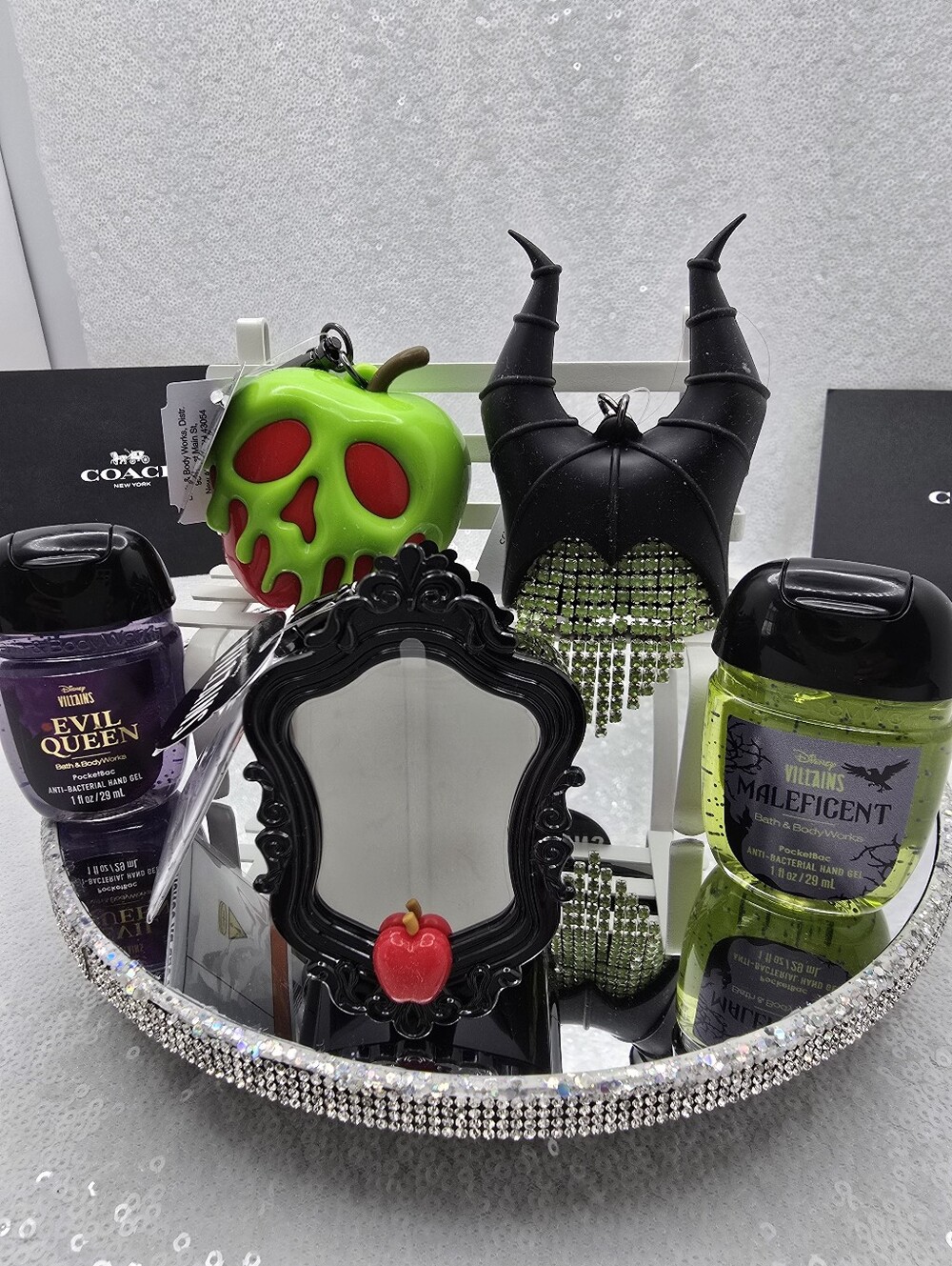 Bath & Body Works x Disney Villains Pocketbac Holders Evil Queen Maleficent Set